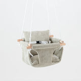 Tiger Lily Corduroy Baby Swing