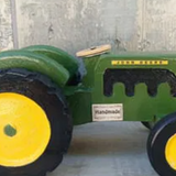 WM Wooden Toys - Tractor and Trailor