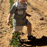 Kahkees Boys Two Tone Outfit Set