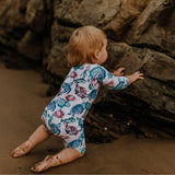 Ella & Jo Long Sleeve Turtle Swimsuit