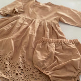 Ella & Jo Taupe Hannah Grace Dress