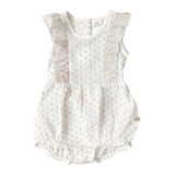 Just Chillin' - Dot Frilly Onesie