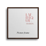 Walnut Hardwood Textured Gallery Frame