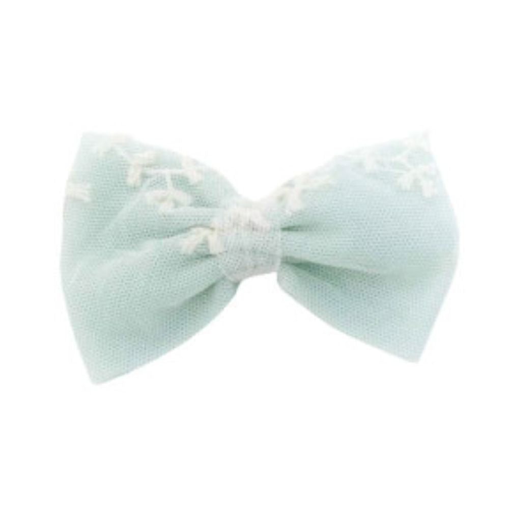 Everli Lace & Mesh Bow Clips