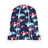 Bobums Kids Printed Towel & Backpack Set