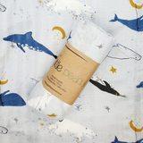 Baby Arctic Creatures Bamboo Swaddle