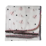 Lappies Vol Liefde Large Brushed Cotton Swaddle Blanket