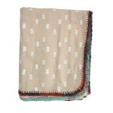 Lappies Vol Liefde Large Brushed Cotton Swaddle Blanket