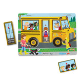 Melissa & Doug The Wheels on the Bus Song Puzzle