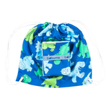 Bobums Kids Printed Towel & Backpack Set