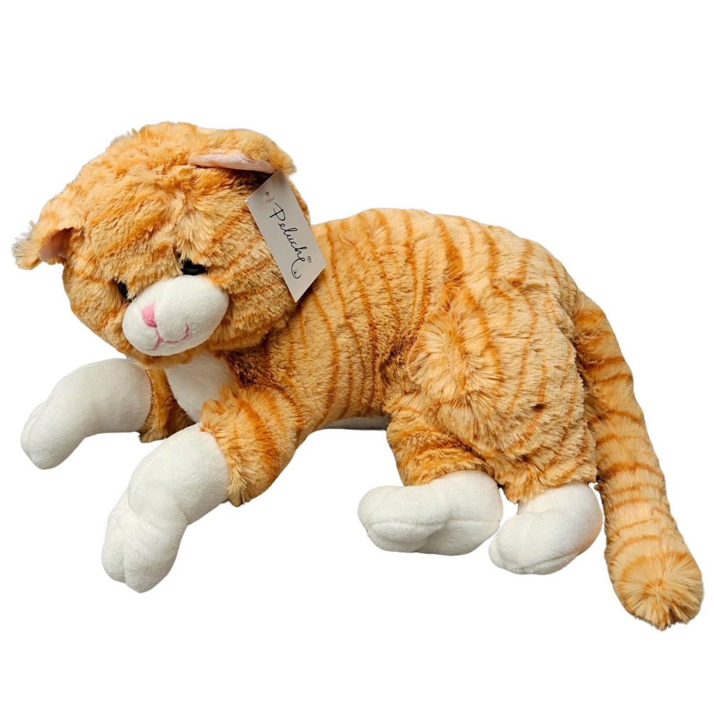 Peluche Lying Cat