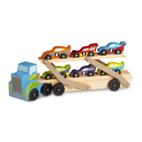 Melissa & Doug - Jumbo Race-Car Carrier