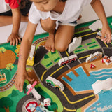 Melissa & Doug - Paw Patrol Activity Rug - Adventure Bay