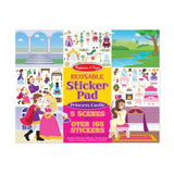 Melissa & Doug - Princess Castle Reusable Sticker Pad