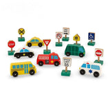 Melissa & Doug - Traffic Signs and Vehicles