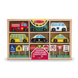 Melissa & Doug - Traffic Signs and Vehicles