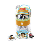 Melissa & Doug - Tub Stickables - Trucks