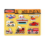 Melissa & Doug - Vehicles Sound Puzzle