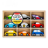 Melissa & Doug - Wooden Cars Set