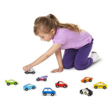 Melissa & Doug - Wooden Cars Set