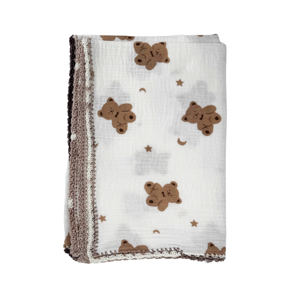 Lappies Vol Liefde Muslin Swaddle