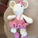 noogi kids Ballerina Mouse Snuggler