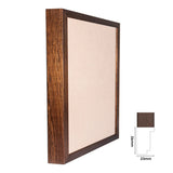 Walnut Hardwood Textured Gallery Frame