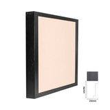 Black Stained Hardwood Textured Gallery Frame