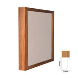 Kiaat Hardwood Textured Gallery Frame