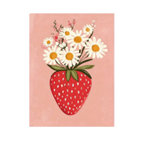 Daisies in a Strawberry Vase Frame