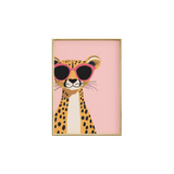 Cheetah with Sunglasses Wall Art