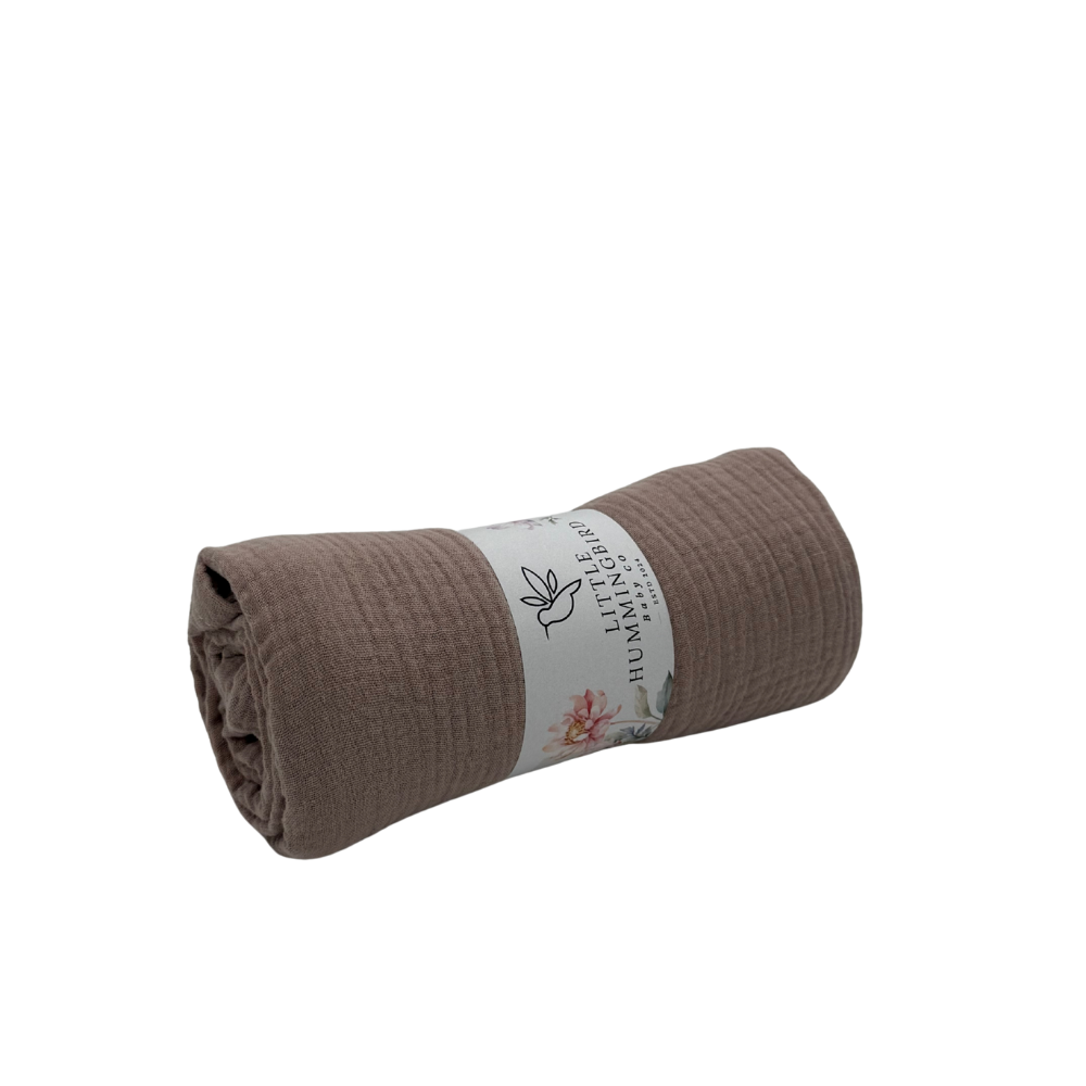 Little Hummingbird Muslin Swaddle