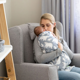 Baby Polar Bear Bamboo Swaddle
