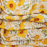 Baby Yellow Vintage Bamboo Swaddle