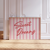 Sweet Dreams in Pink Frame