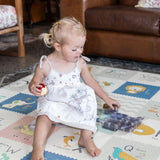 Map and Alphabet Reversible Mat