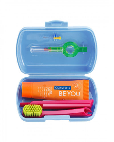 Curaprox - Travel Toothbrush, BE YOU Toothpaste & IDB set