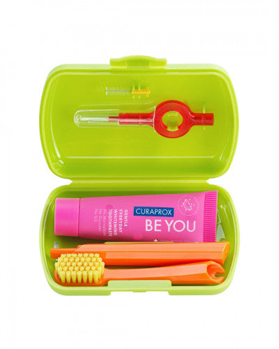 Curaprox - Travel Toothbrush, BE YOU Toothpaste & IDB set