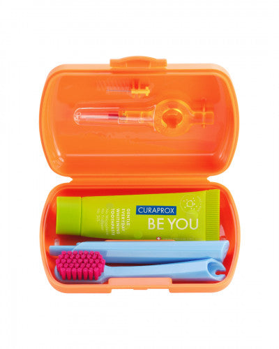 Curaprox - Travel Toothbrush, BE YOU Toothpaste & IDB set