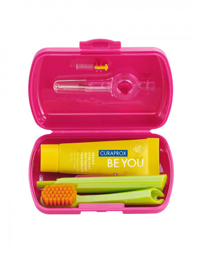 Curaprox - Travel Toothbrush, BE YOU Toothpaste & IDB set