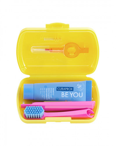 Curaprox - Travel Toothbrush, BE YOU Toothpaste & IDB set