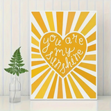 You are My Sunshine Frame